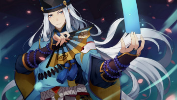 Картинка аниме onmyouji парень