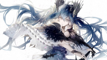 Картинка аниме vocaloid девушка