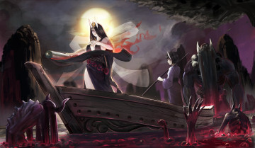 Картинка аниме onmyouji фентези