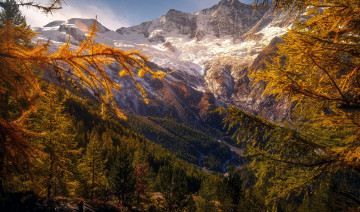 Картинка природа горы панорама