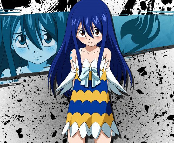 Обои картинки фото аниме, fairy tail, венди