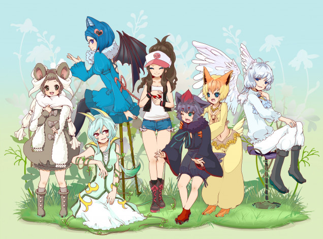 Обои картинки фото аниме, pokemon, покемон