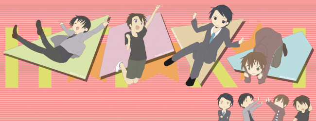 Обои картинки фото аниме, sekai ichi hatsukoi, парни