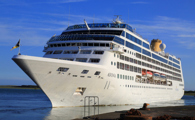 Обои картинки фото adonia, корабли, лайнеры, круиз, лайнер