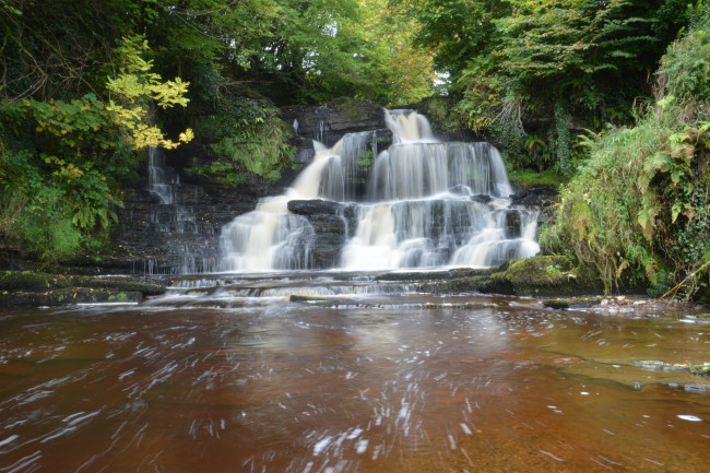 Обои картинки фото природа, водопады, простор