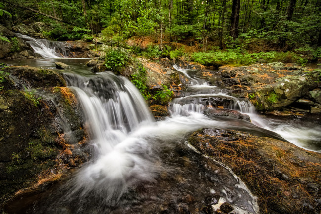 Обои картинки фото природа, водопады, простор