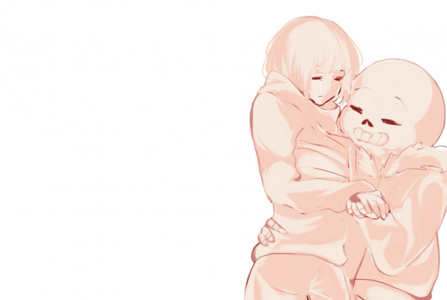 Обои картинки фото аниме, undertale, андертейл