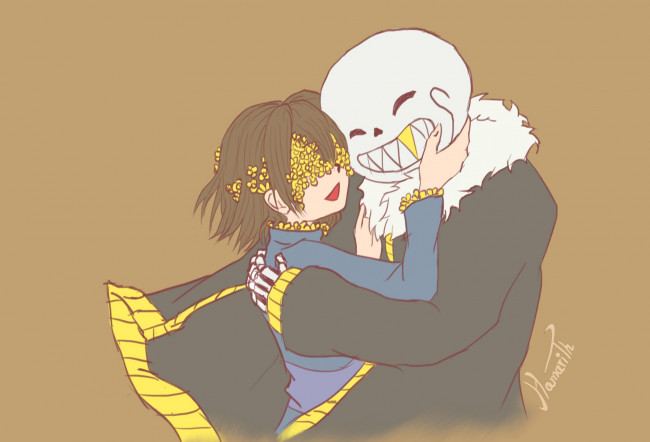 Обои картинки фото аниме, undertale, андертейл