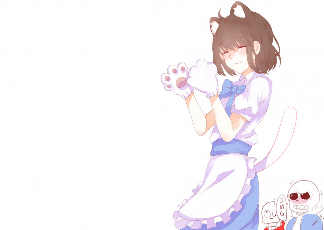 Обои картинки фото аниме, undertale, андертейл