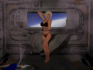 Картинка 3д+графика фантазия+ fantasy фон взгляд девушка