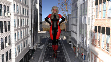 Картинка 3д+графика фантазия+ fantasy девушка фон взгляд