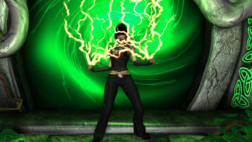 Картинка 3д+графика фантазия+ fantasy фон взгляд девушка