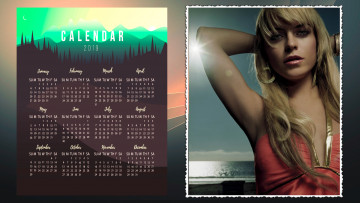 Картинка календари девушки взгляд женщина