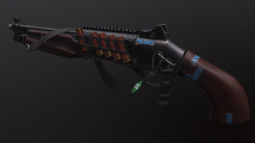 обоя оружие, 3d, gun, обрез, render, weapon, дробовик, рендеринг, бенели, sawn-off, shotgun, beneli