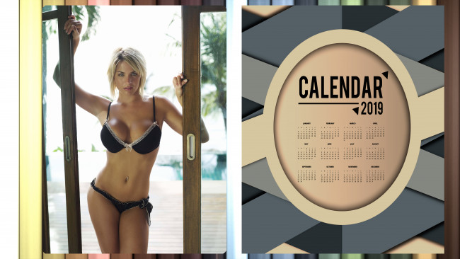 Обои картинки фото календари, девушки, взгляд, женщина