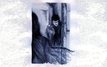 Картинка рисованное кино дверь гарри поттер