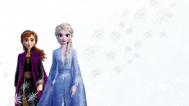 Обои картинки фото холодное сердце 2 , 2019, мультфильмы, frozen, elsa, anna, 2, персонаж, холодное, сердце