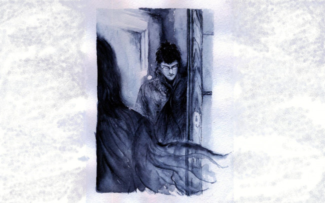 Обои картинки фото рисованное, кино, дверь, гарри, поттер