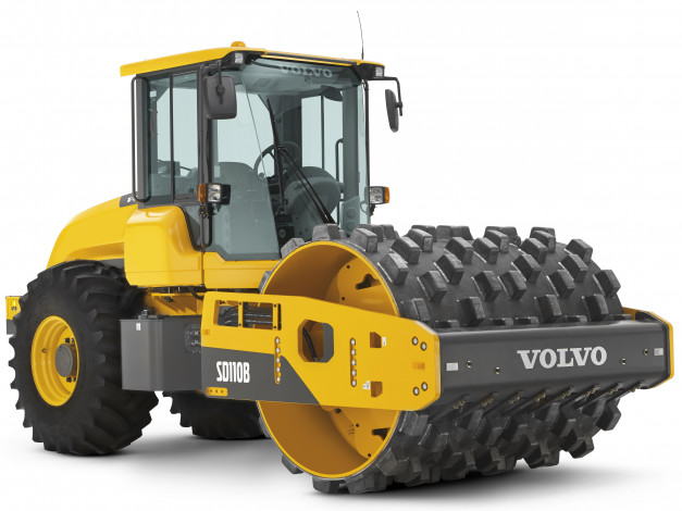 Обои картинки фото техника, катки, volvo