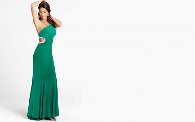 Обои картинки фото девушки, - брюнетки,  шатенки, модель, шатенка, платье