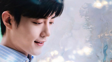 Картинка мужчины xiao+zhan актер лицо