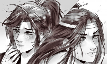 Картинка аниме mo+dao+zu+shi вэй усянь лань ванцзы