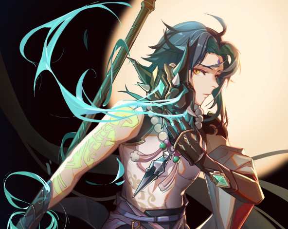 Обои картинки фото аниме, genshin impact, genshin, impact