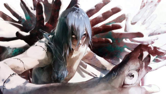 Обои картинки фото аниме, jujutsu kaisen, магическая, битва