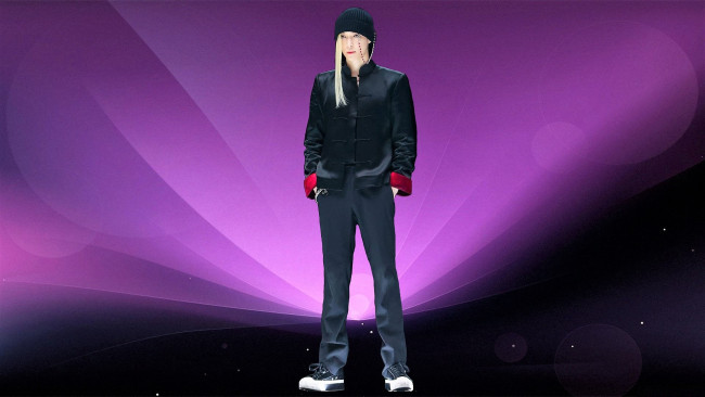 Обои картинки фото мужчины, zhang yixing, танцор, шапка, прядь