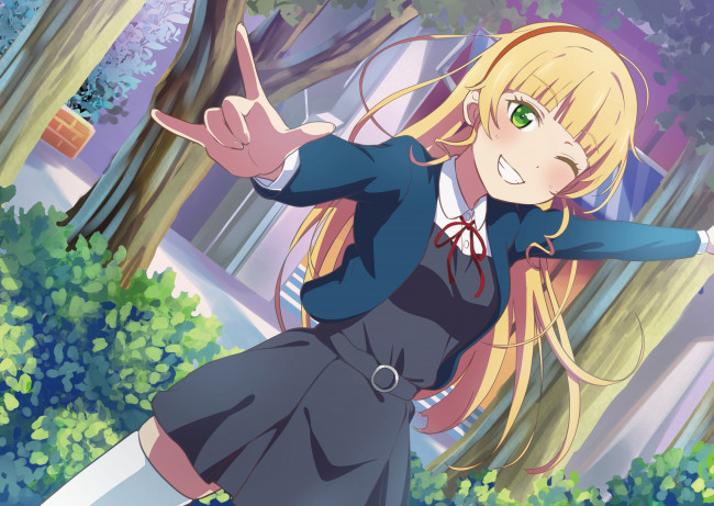 Обои картинки фото аниме, love live,  school idol project, love, live, superstar