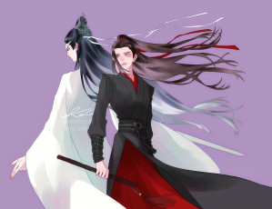 Картинка аниме mo+dao+zu+shi лань ванцзи вэй усянь