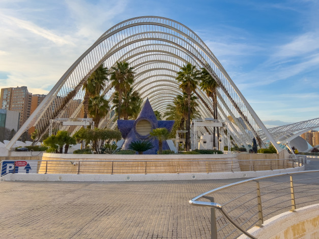 Обои картинки фото города, валенсия , испания, сквер