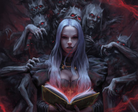 Картинка фэнтези красавицы+и+чудовища ведьма