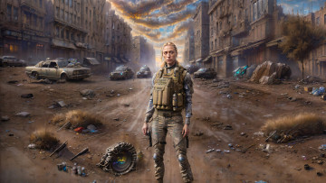 обоя фэнтези, романтика апокалипсиса, нейросети, графика, нейроарт, ai, art, нейронные, сети, рисунки, нейро, искусство