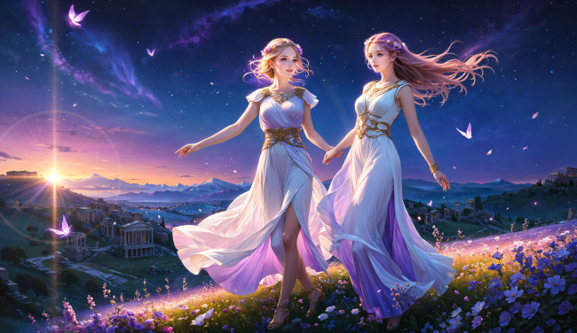 Обои картинки фото фэнтези, девушки