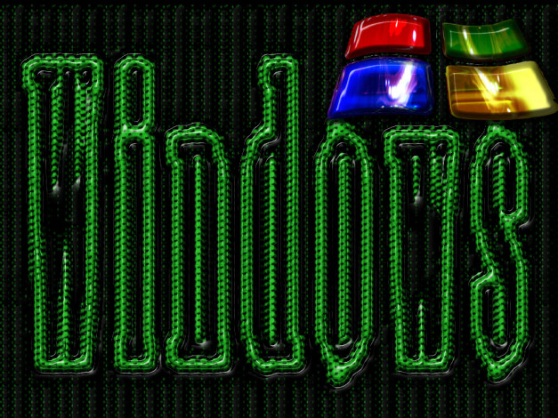Обои картинки фото матрица, компьютеры, windows, 98, 95