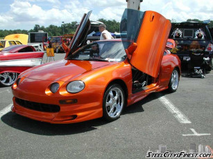 Картинка toyota celica автомобили