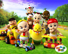 обоя мультфильмы, come, on, babe