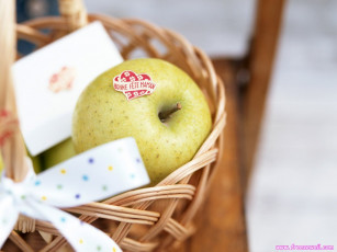 Картинка еда Яблоки