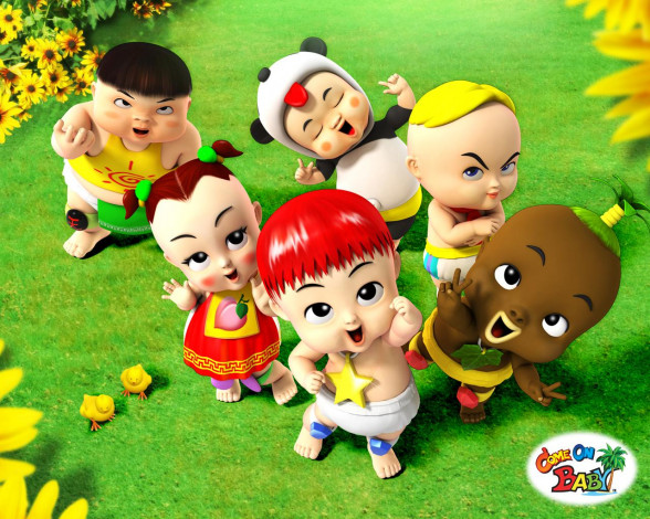 Обои картинки фото мультфильмы, come, on, babe