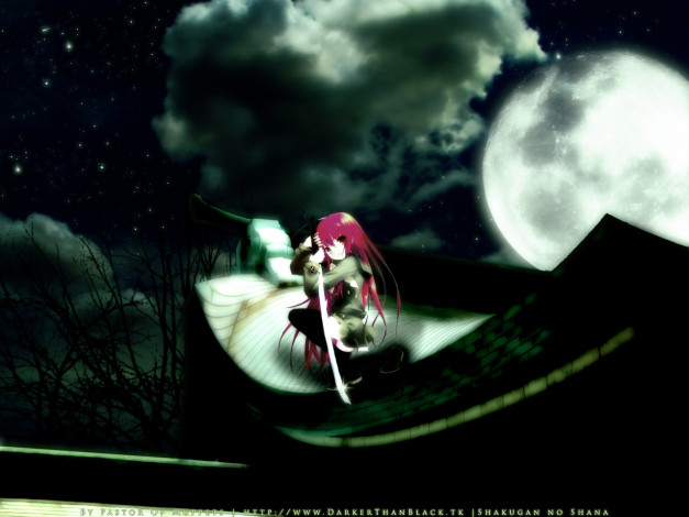 Обои картинки фото аниме, shakugan, no, shana