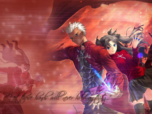 Картинка аниме fate stay night