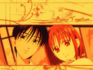 обоя аниме, kare, kano