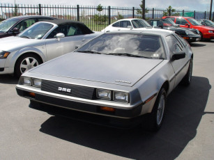 Картинка delorean dmc 12 автомобили