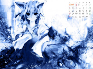 обоя календари, аниме