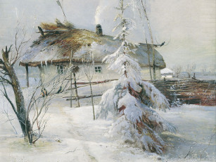 Картинка рисованные природа