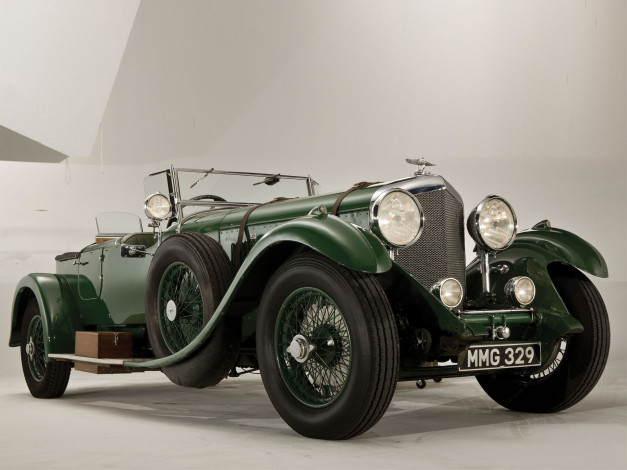 Обои картинки фото 1931, bentley, litre, tourer, автомобили, классика