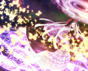 Картинка аниме umineko no naku koro ni