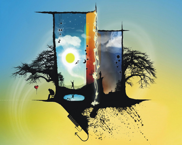 Обои картинки фото векторная, графика