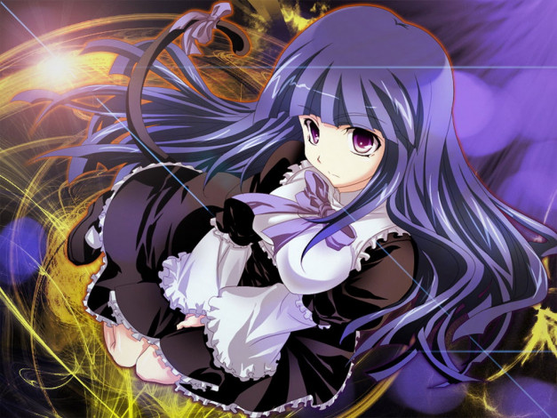 Обои картинки фото аниме, umineko, no, naku, koro, ni